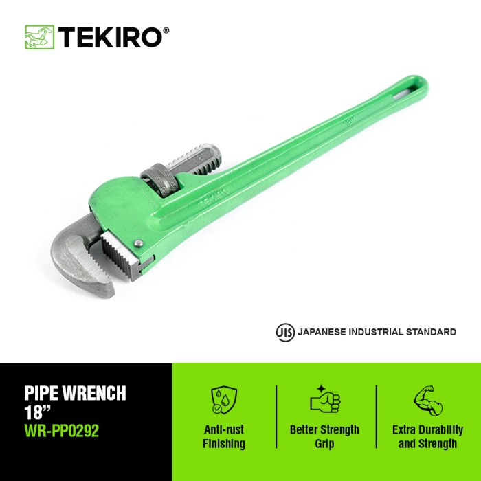 TEKIRO KUNCI PIPA 18 INCH /KUNCI PIPA / TOOLS - ALAT PERKAKAS