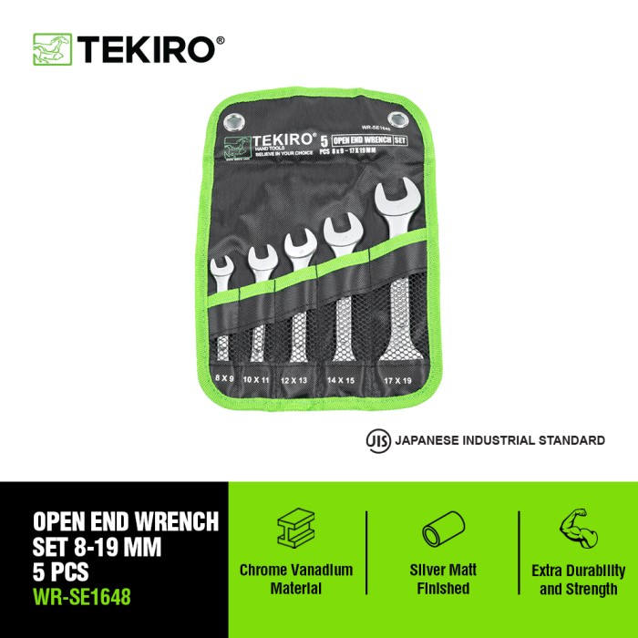 TEKIRO KUNCI PAS SET 05 PCS /KUNCI PAS SET / TOOLS - ALAT PERKAKAS