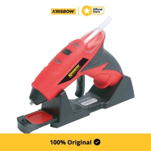 Krisbow Glue Gun Lem Tembak Cordless 7.2 Mm 4V 1.5Ah Ircg4