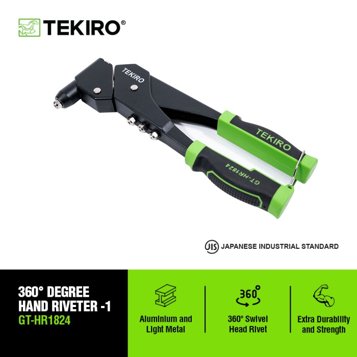 TEKIRO TANG RIVET SWIVEL 360-1 TYPE