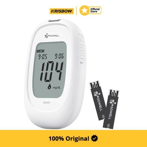Sowell Blood Glucose Alat Pengukur Gula Darah Strip Sdg-561