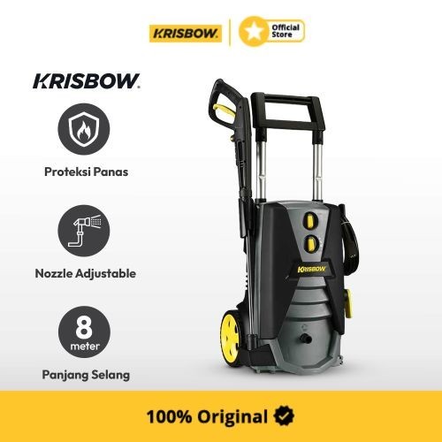 Krisbow High Pressure Cleaner Jet Cleaner 170 Bar 2500 W