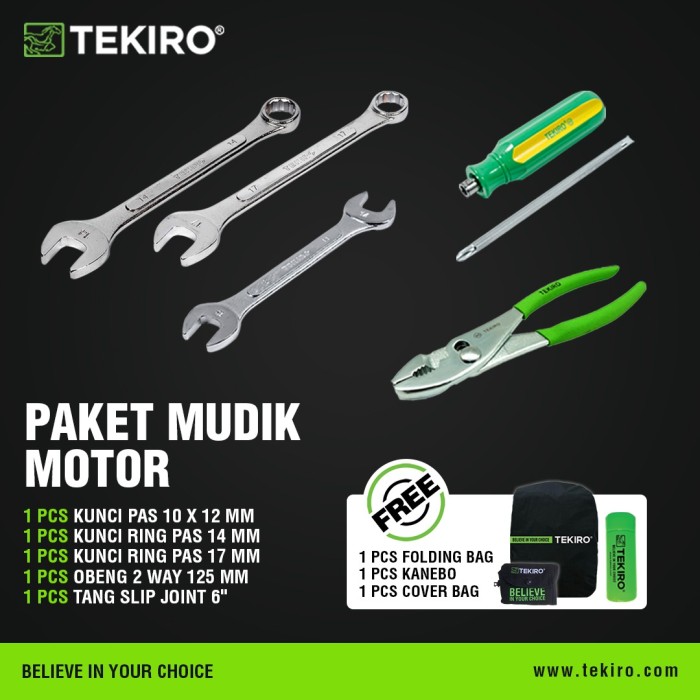 TEKIRO PAKET MUDIK MOTOR