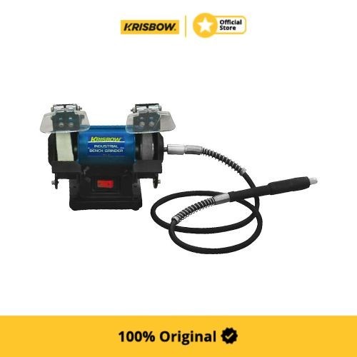 Krisbow Bench Grinder Mesin Gerinda Duduk 7.5 Cm