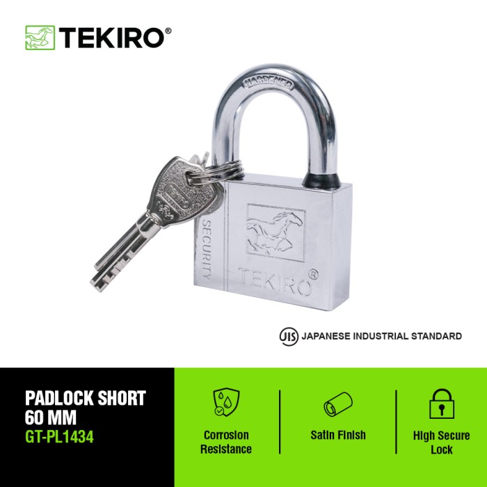 TEKIRO GEMBOK PENDEK 60 MM / GEMBOK / TOOLS / ALAT PERKAKAS