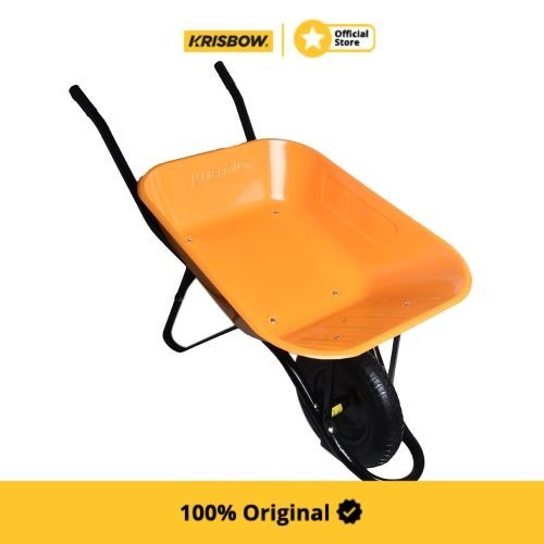 Krisbow Wheel Barrow Gerobak Sorong 130 Kg