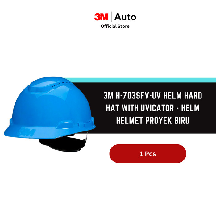 3M™ H-703SFV-UV Helm Hard Hat with UVicator - Helm