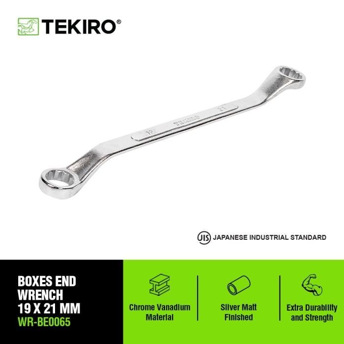 TEKIRO KUNCI RING 19 X 21 MM /KUNCI RING / TOOLS - ALAT PERKAKAS