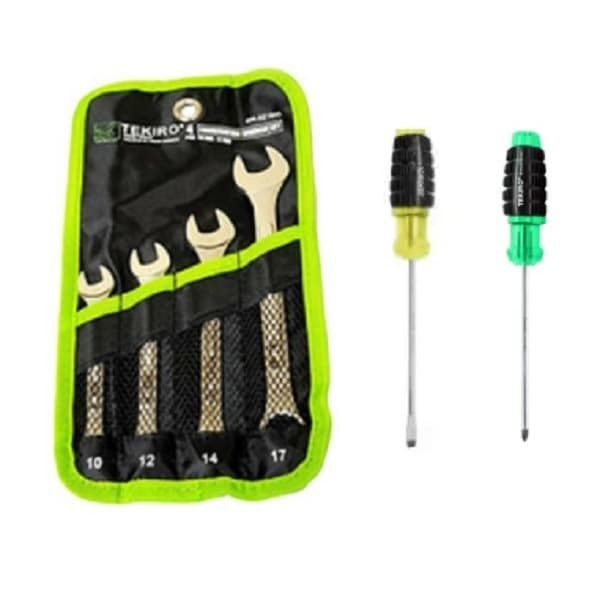 TEKIRO RING PAS SET 4 PCS - OBENG PLUS - OBENG MIN - PERKAKAS
