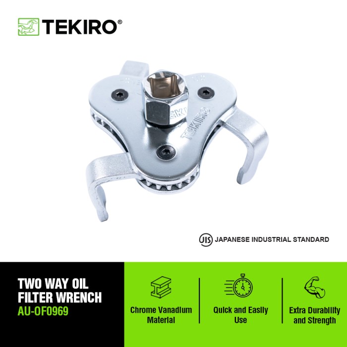TEKIRO 2 WAY OIL FILTER WRENCH / KUNCI OLI FILTER 2 WAY /ALAT PERKAKAS