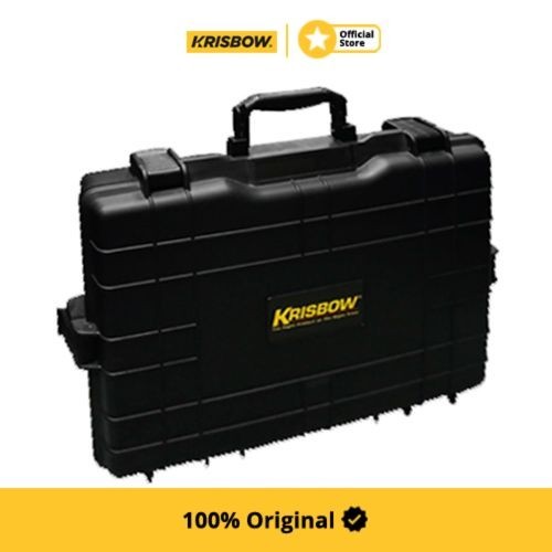 Krisbow 52.4X42.8X20.6 cm Koper Protector - Hitam