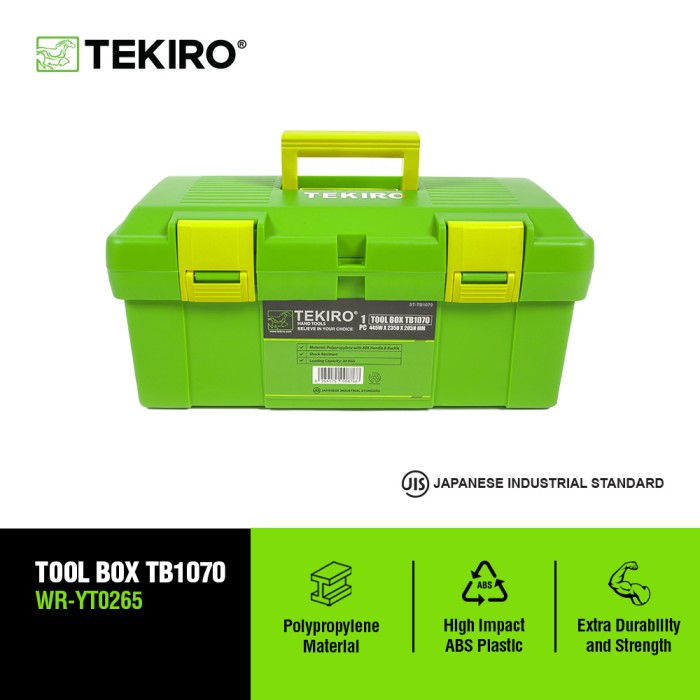 TEKIRO TOOL BOX PLASTIK TB 902 (0210) /TOOL PLASTIK