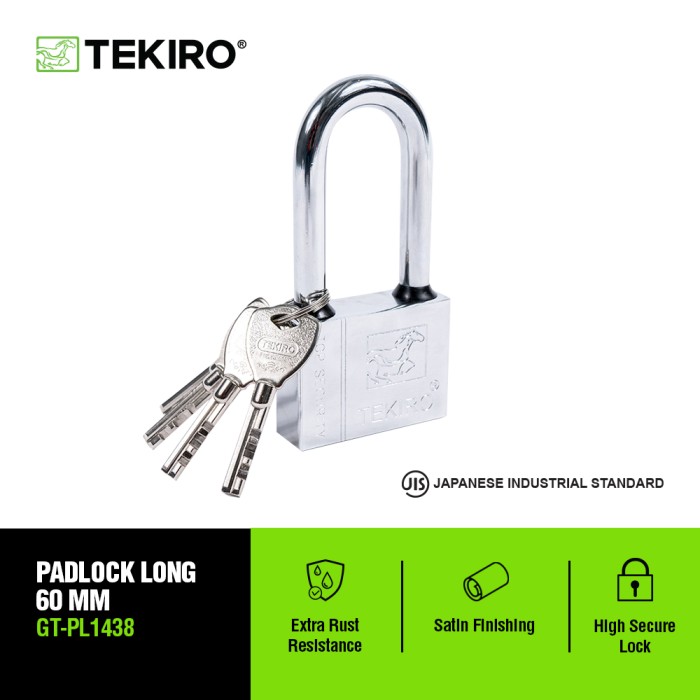 TEKIRO GEMBOK PANJANG 60 MM / GEMBOK / TOOLS - ALAT PERKAKAS