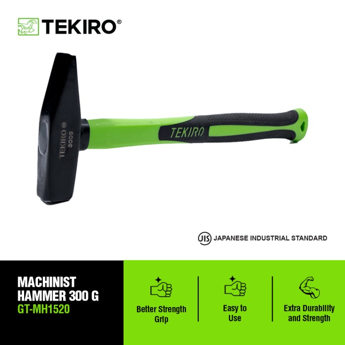 TEKIRO PALU MEKANIK 300 GRAM /PAKU MEKANIK / TOOLS - ALAT PERKAKAS