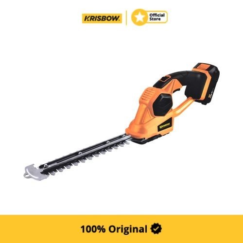 Krisbow Grass Shear Mesin Pemotong Rumput Tanpa Kabel 18 V
